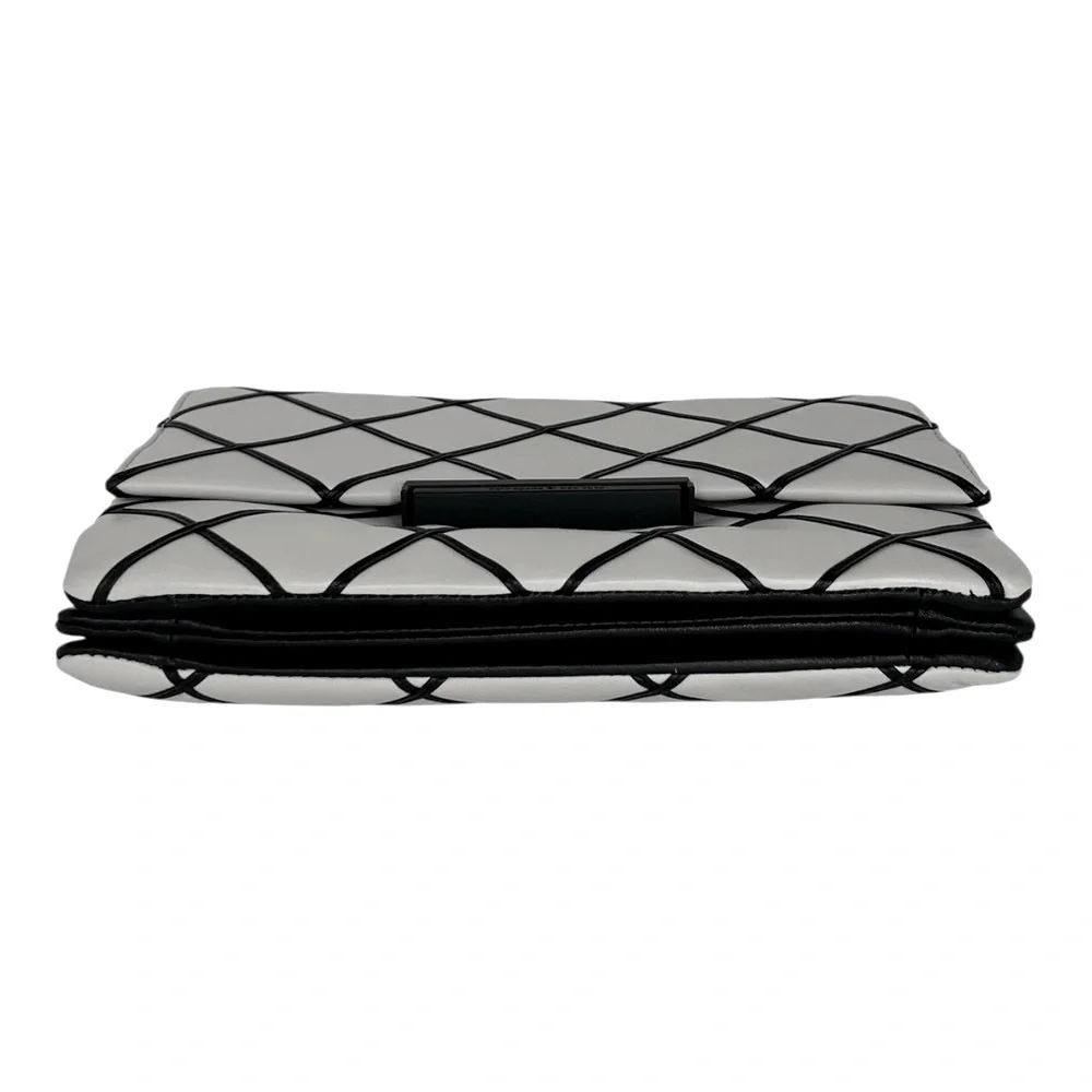 KATE SPADE NEW YORK Emerson Place Purse Overlay Lenia Black White Crossbody